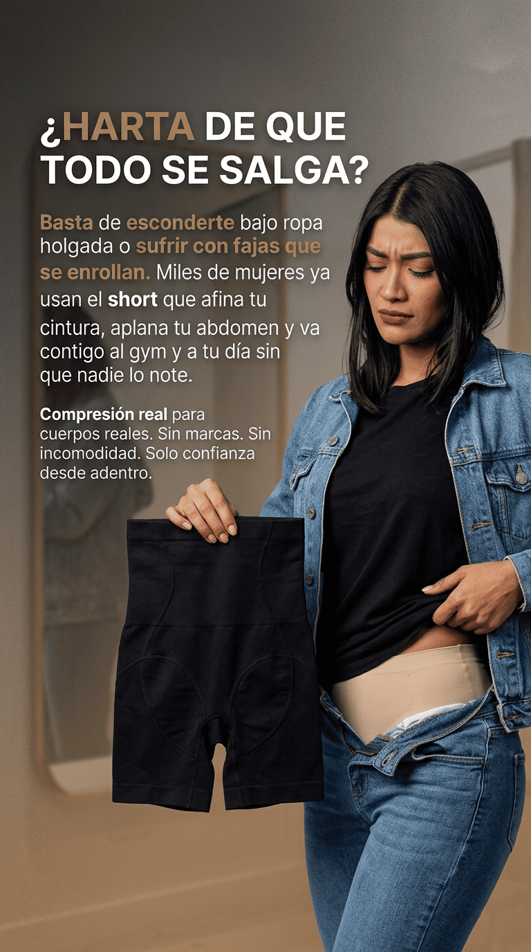 Short Reduce Cintura - Control total