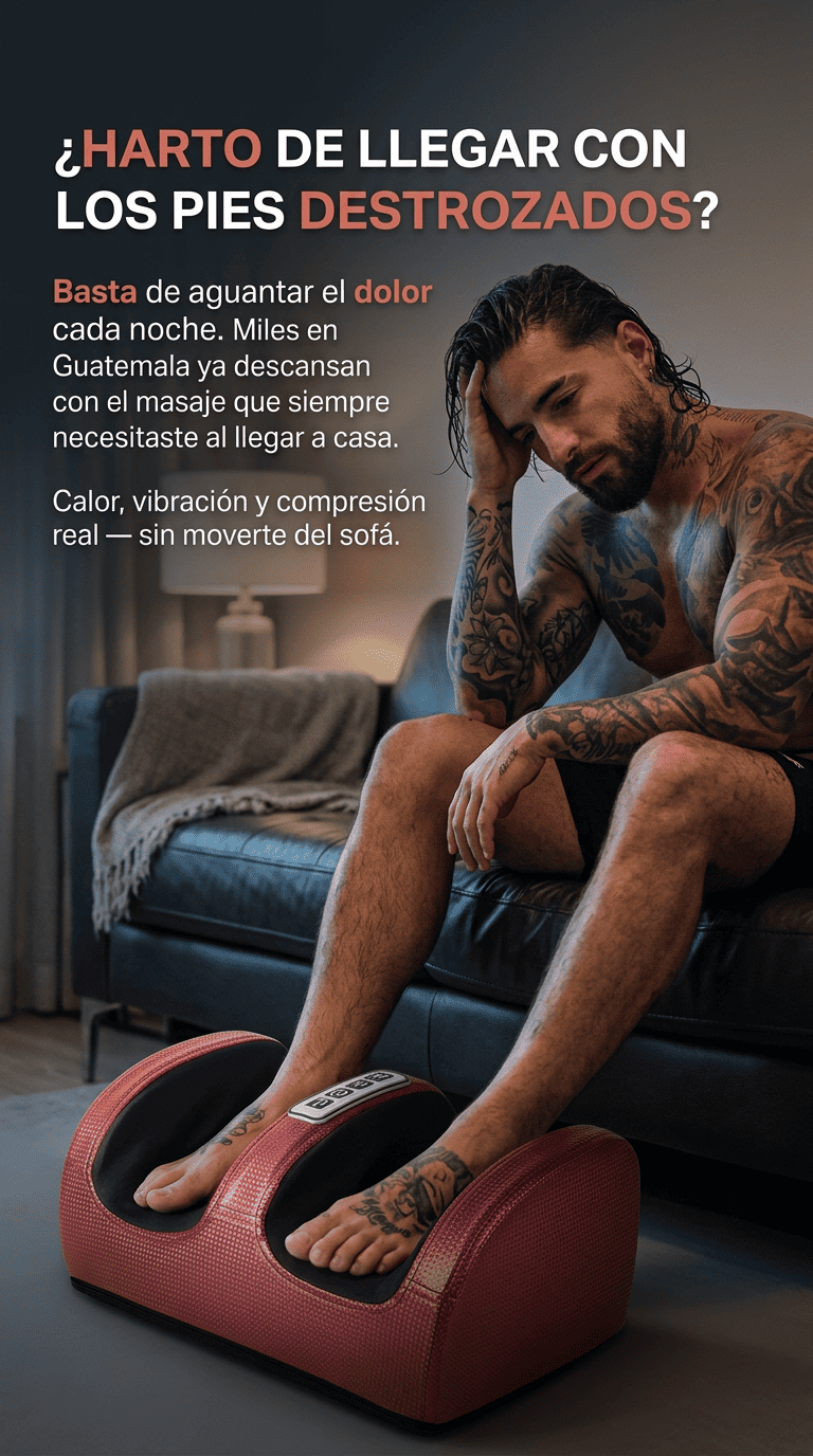 Masajeador De Pies Electrico- Olvidate de los pies cansados