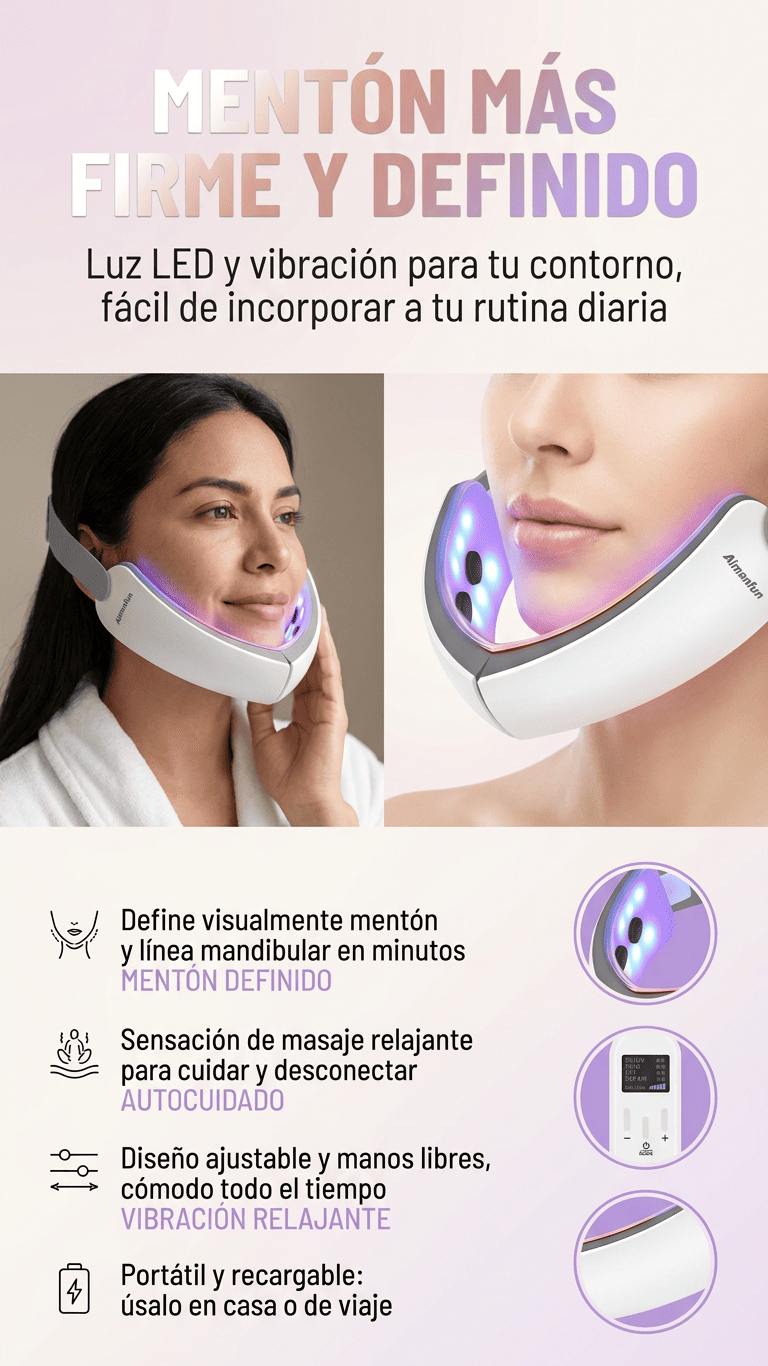 Reductor De Mentón Con Luz Led