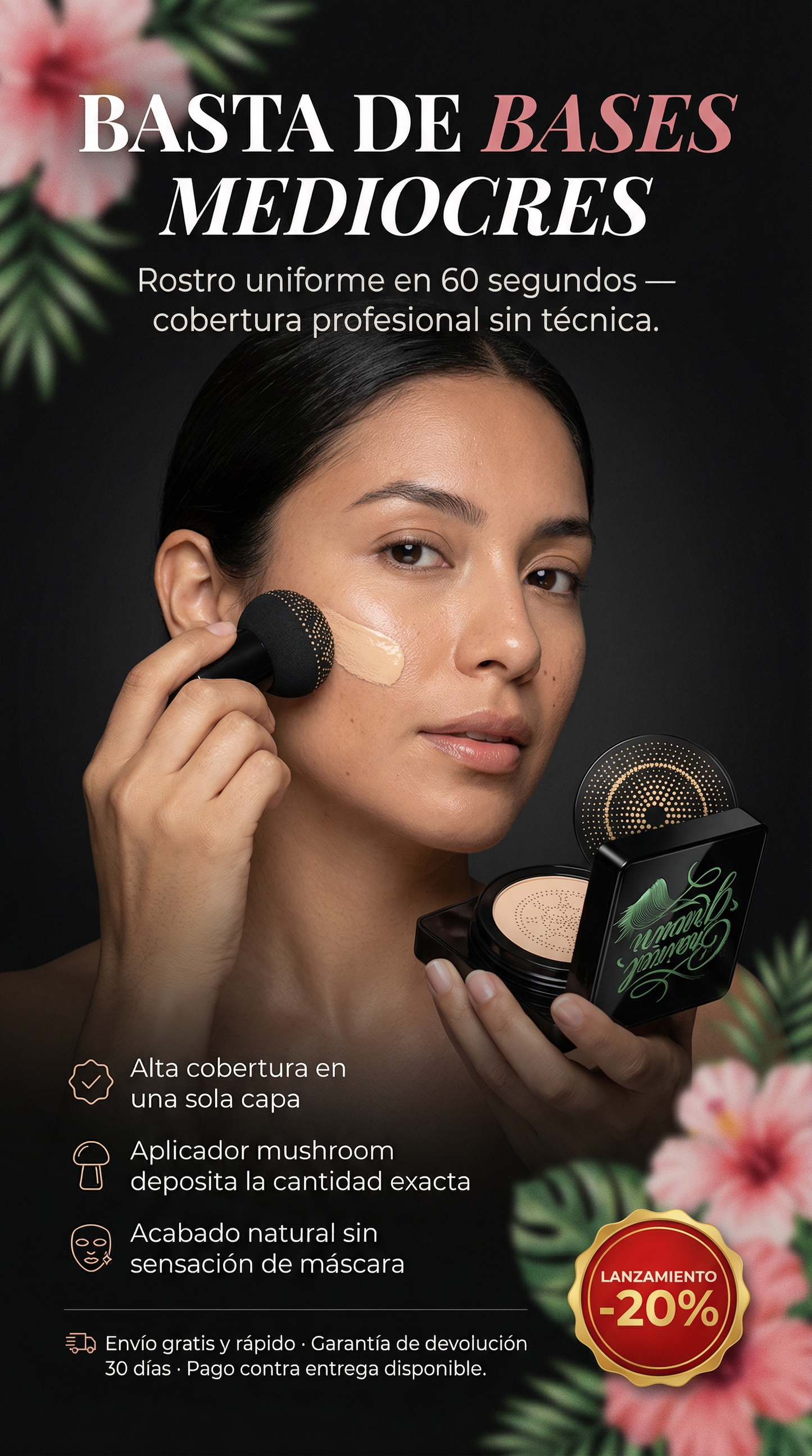 Base cushion - Cubre como profesional al instante