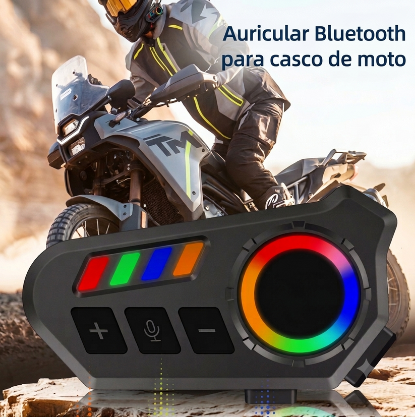 Conduce conectado. Comunícate con total libertad. 🏍️