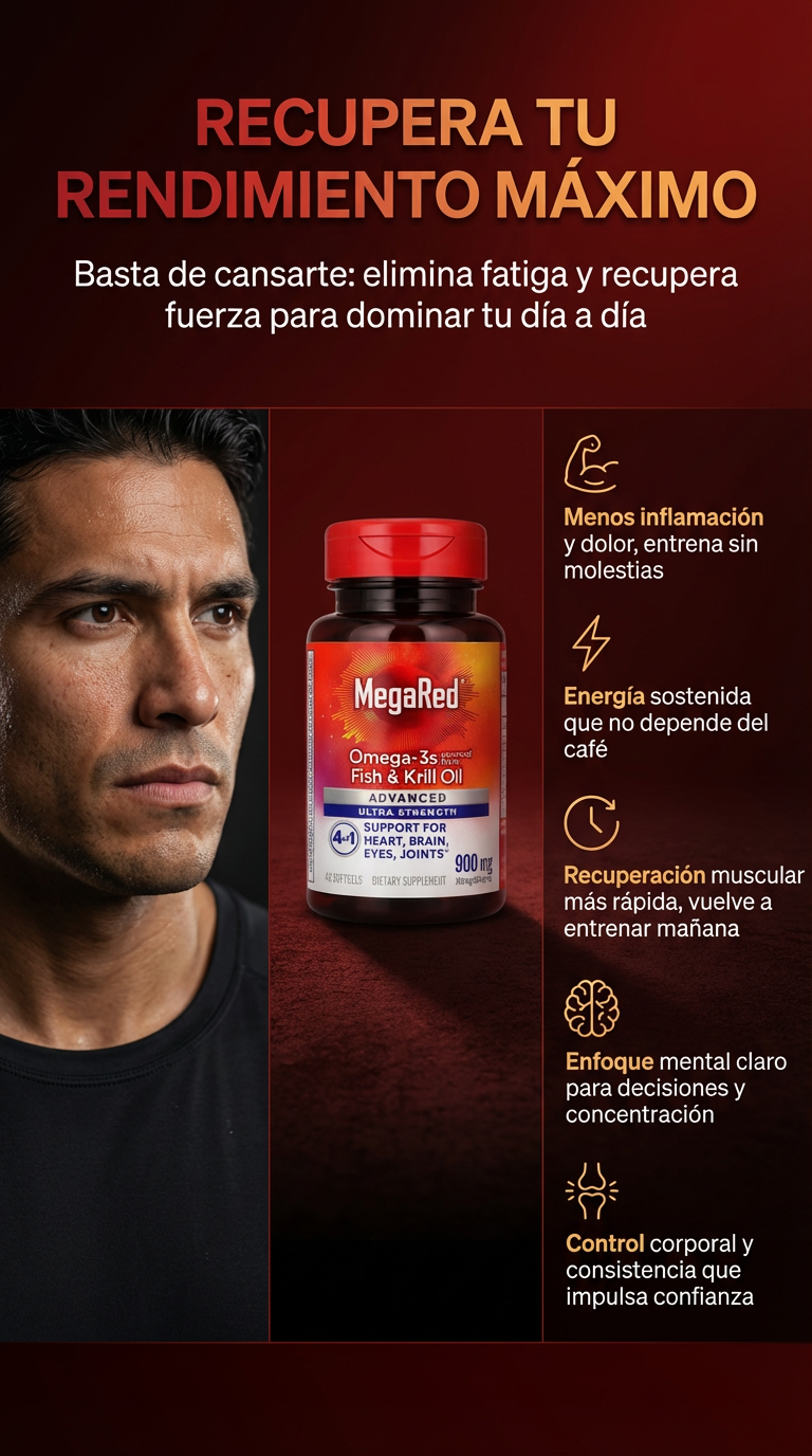 MEGA RED - Recupera tu rendimiento al máximo